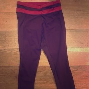 Lululemon cropped leggings